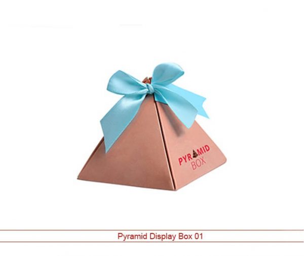 pyramid display box