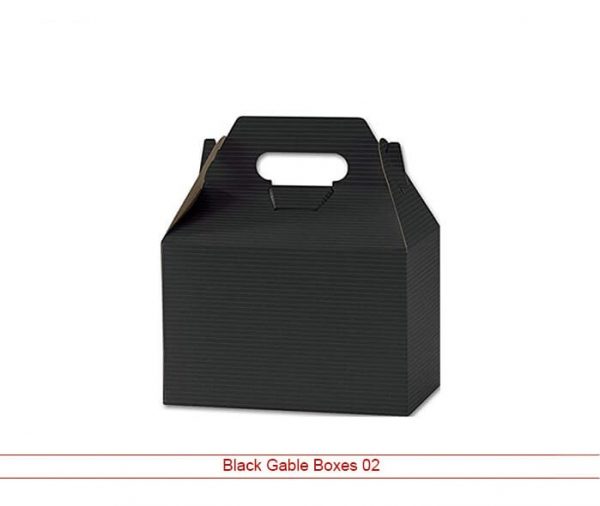 Custom Black Gable Boxes New York