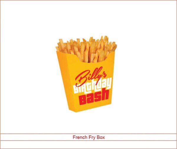 Custom Fries Boxes