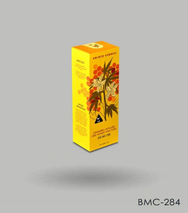 Custom cannabis tinctures Box packaging