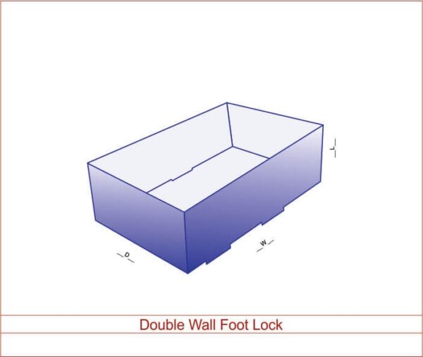 Double Wall Foot Lock 02