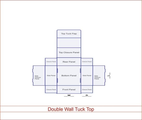 Double Wall Tuck and Top