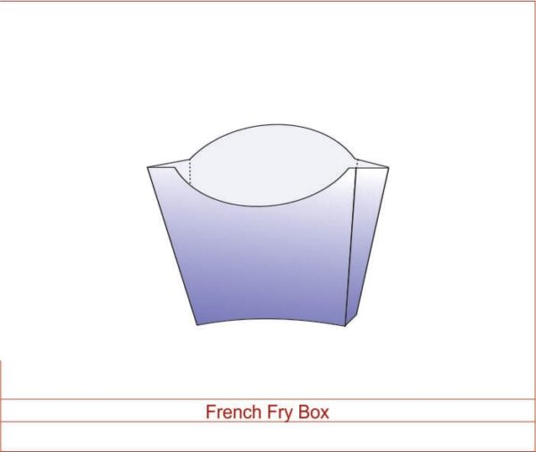 French Fry Box 01